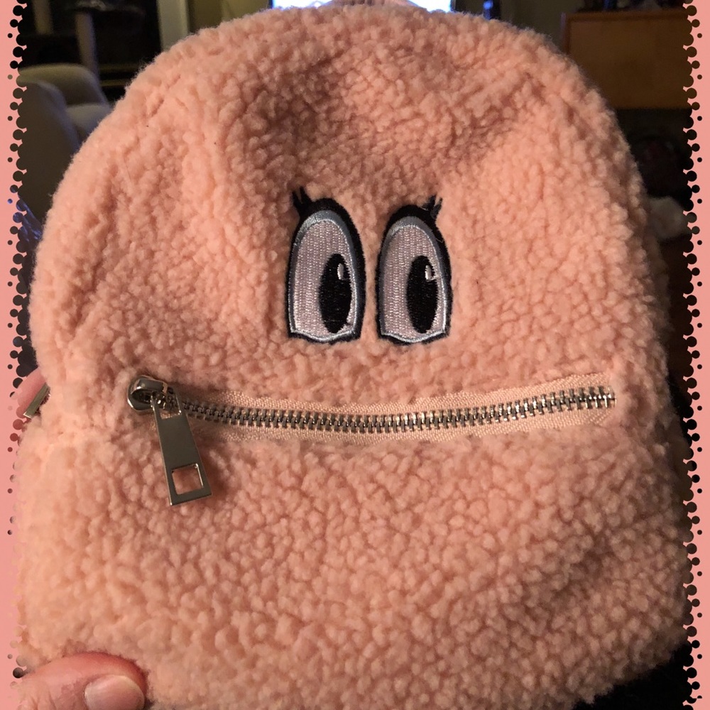 Mini Furry Backpack